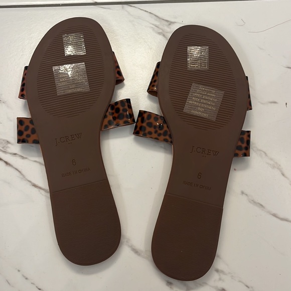 J. Crew women’s slides size 6 - Picture 3 of 4
